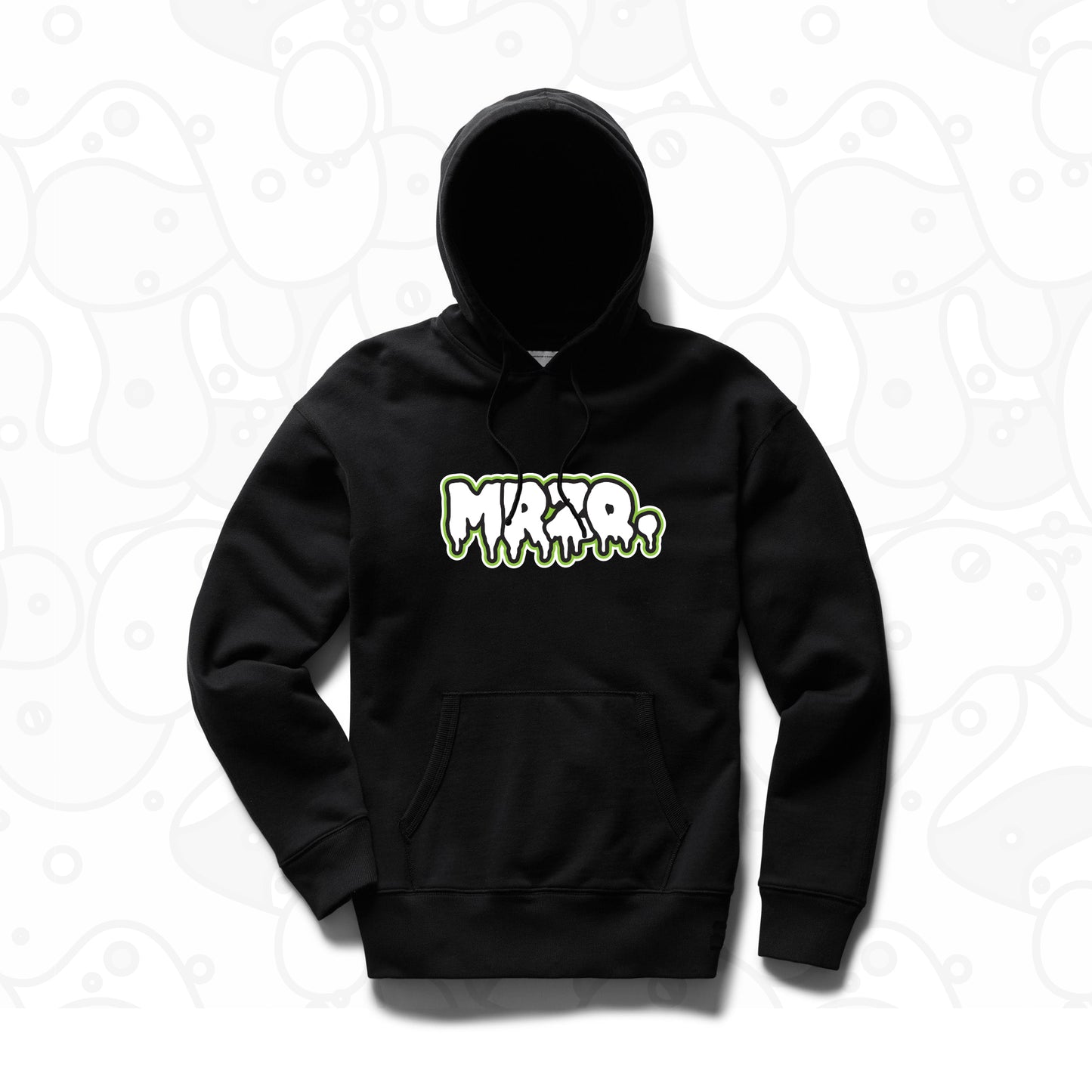 BIG MRZQ SPOOKY VIBES BLACK HOODIE