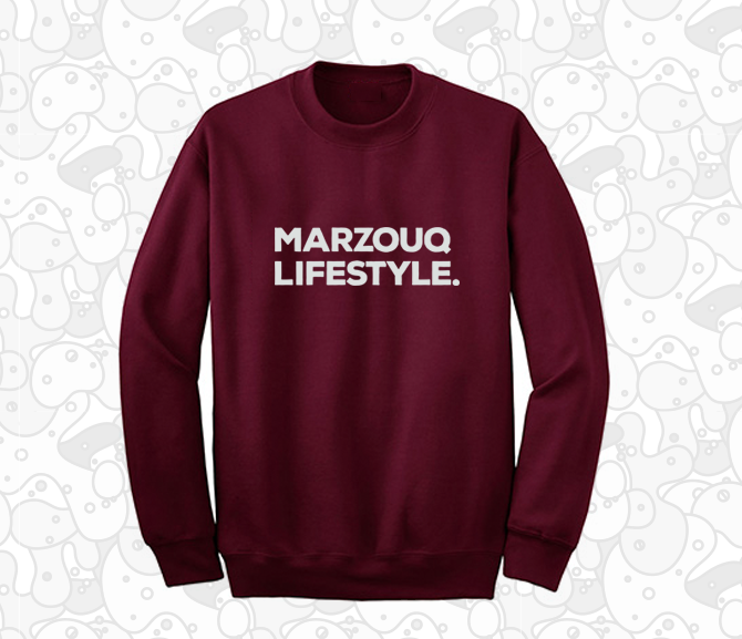 MARZOUQ LIFESTYLE CREWNECK
