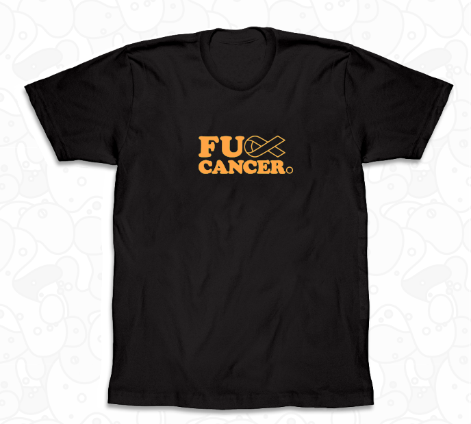 FUCK CANCER BLACK TEE