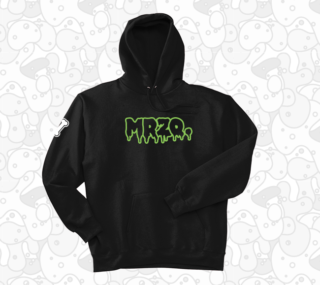 MRZQ SPOOKY VIBES BLACK HOODIE