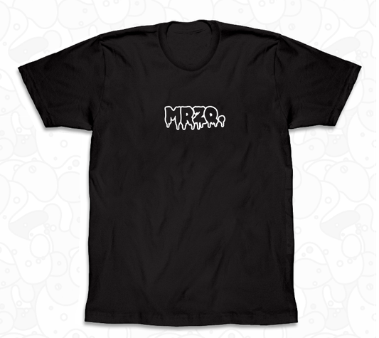 MRZQ SPOOKY VIBES BLACK TEE