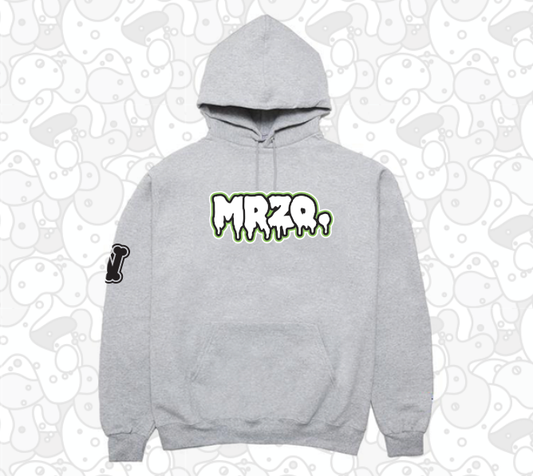 COLOR MRZQ SPOOKY VIBES GREY HOODIE